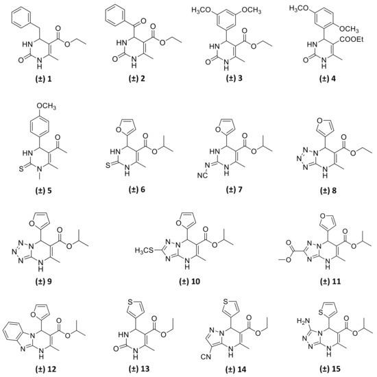 Enantiomeric Separation and Molecular Modelling of Bioactive 4-Aryl-3,4-dihydropyrimidin-2(1H)-one Ester Derivatives on Teicoplanin-Based Chiral Stationary Phase