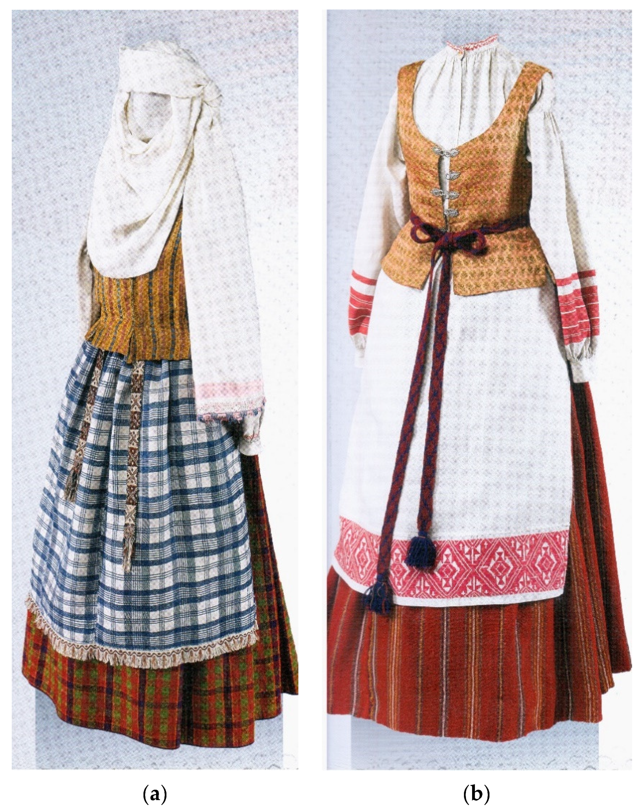 Lithuanian deals traditional dress
