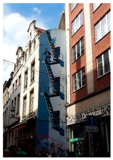 Graffiti Artist Uses Inverted Colors to Create Negative Murals