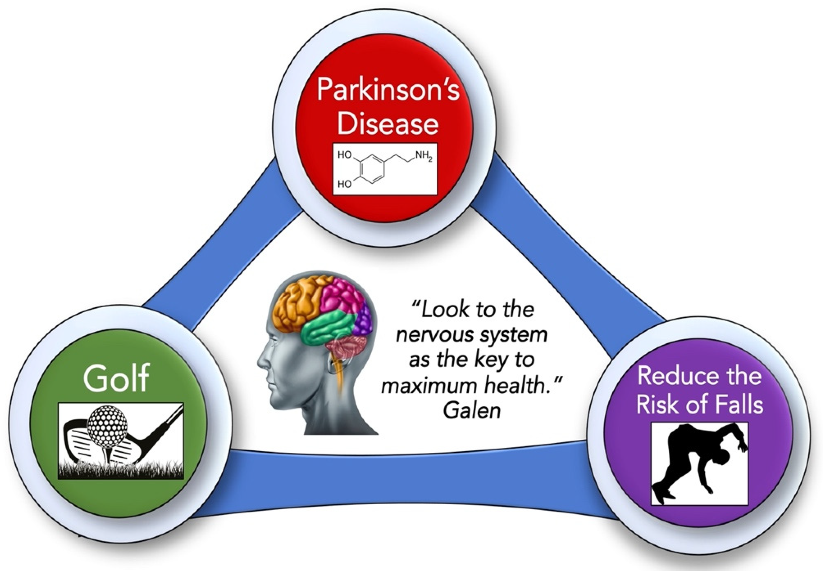 EFFECT OF REDUCING FALL RISK IN PERSON OF GOLF GOLF AND PERSON OF PERSON OF PARKINSON DISEASE