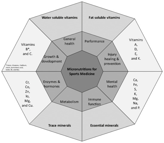 Exploring the Relationship between Micronutrients and Athletic