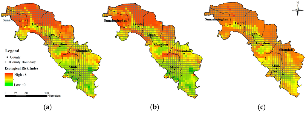 Dynamic Ecological Risk Assessment and Management of Land Use in the ...