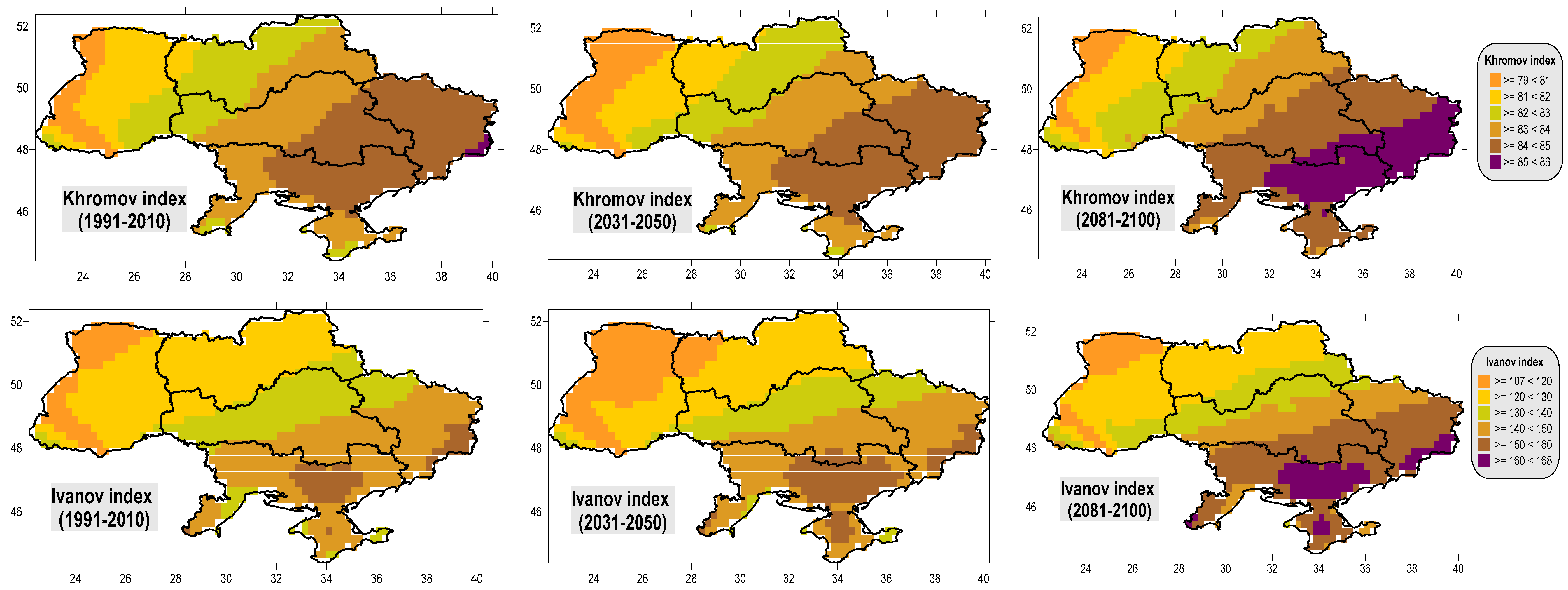 Sustainability Free FullText Vulnerability of Ukrainian Forests to