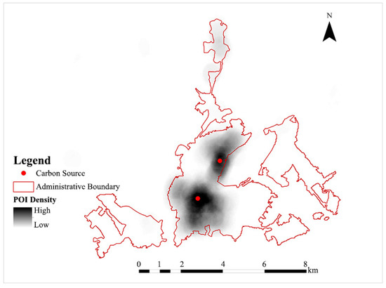 Spatial Pattern of Carbon Sequestration and Urban