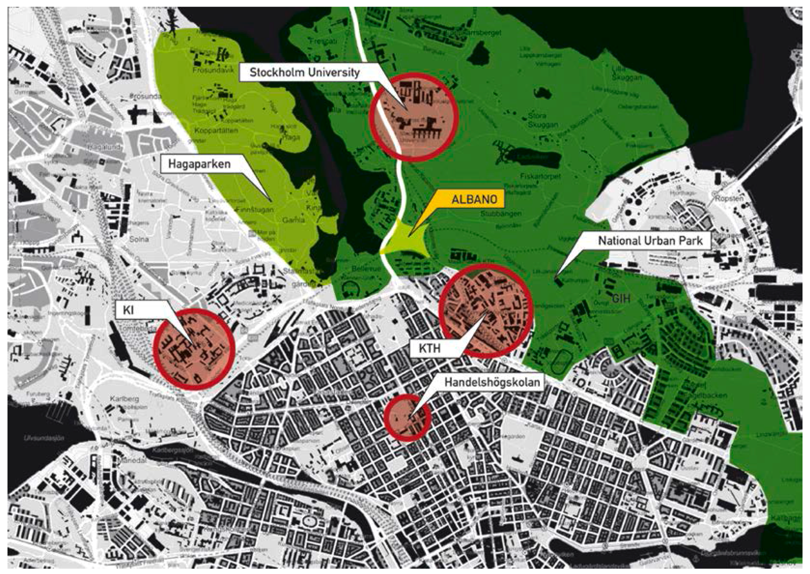 Sustainability Free Full Text Towards A Social Ecological Urbanism Co Producing Knowledge Through Design In The Albano Resilient Campus Project In Stockholm Html