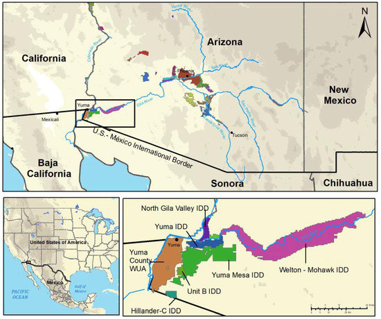 Sustainability Free Full Text Evaluating Gravity Flow Irrigation With Lessons From Yuma Arizona Usa Html