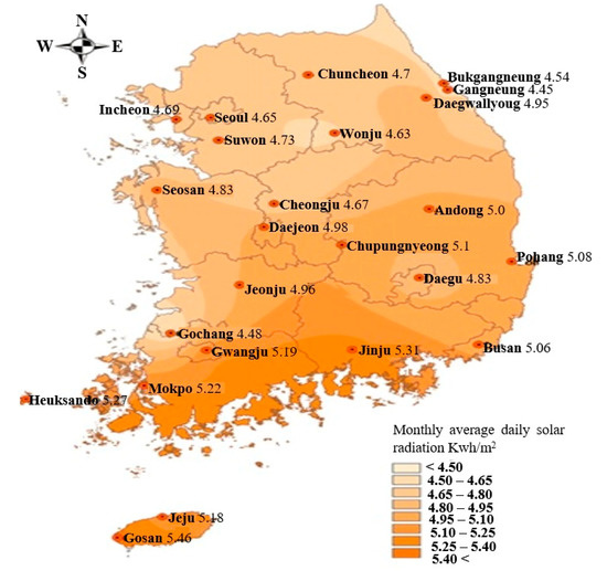 Gosan South Korea Map Sustainability | Free Full-Text | Opportunities And Challenges Of Solar And  Wind Energy In South Korea: A Review | Html