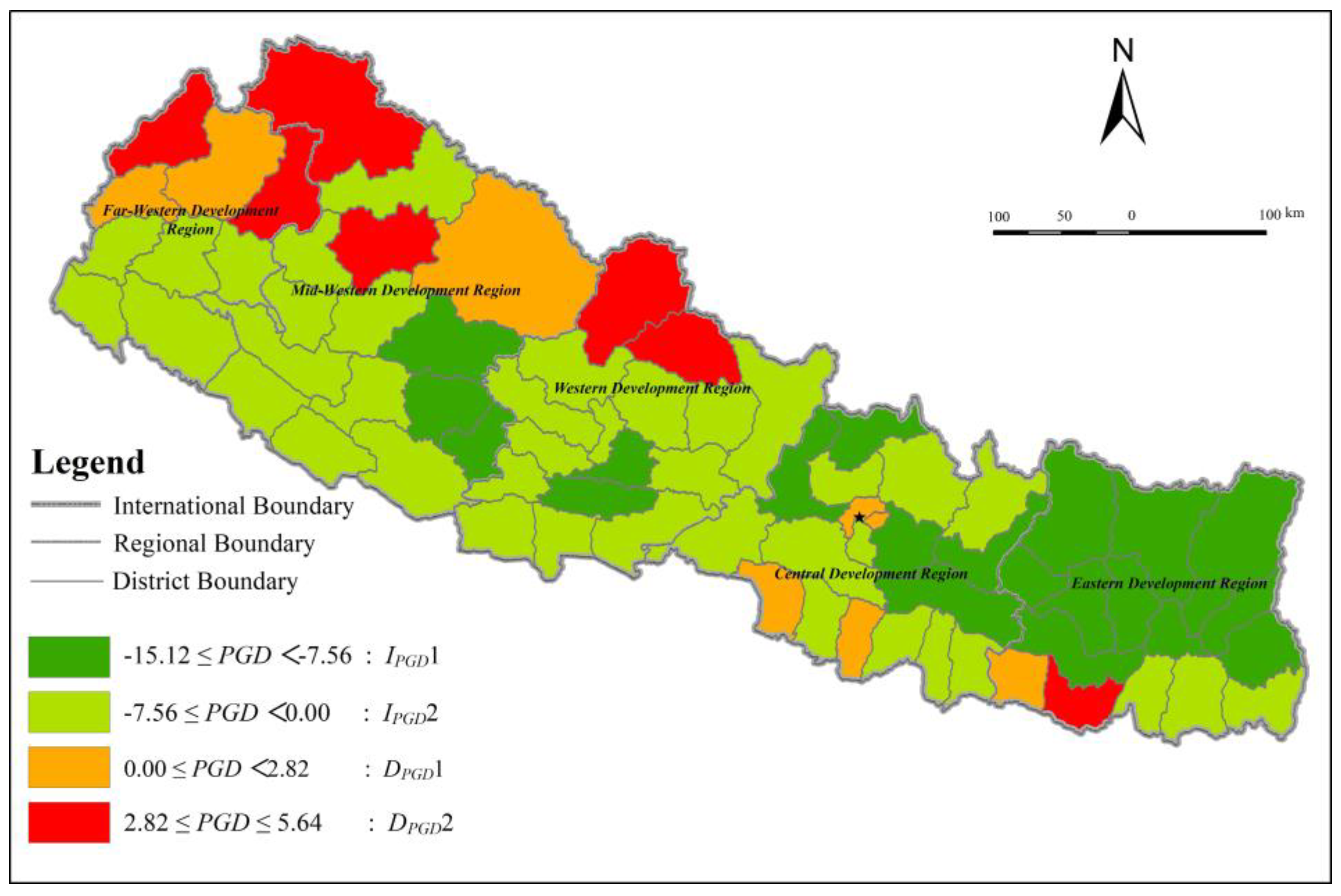 Map Of Nepal With 5 Development Regions Sustainability | Free Full-Text | Geographical Dynamics Of Poverty In Nepal  Between 2005 And 2011: Where And How? | Html