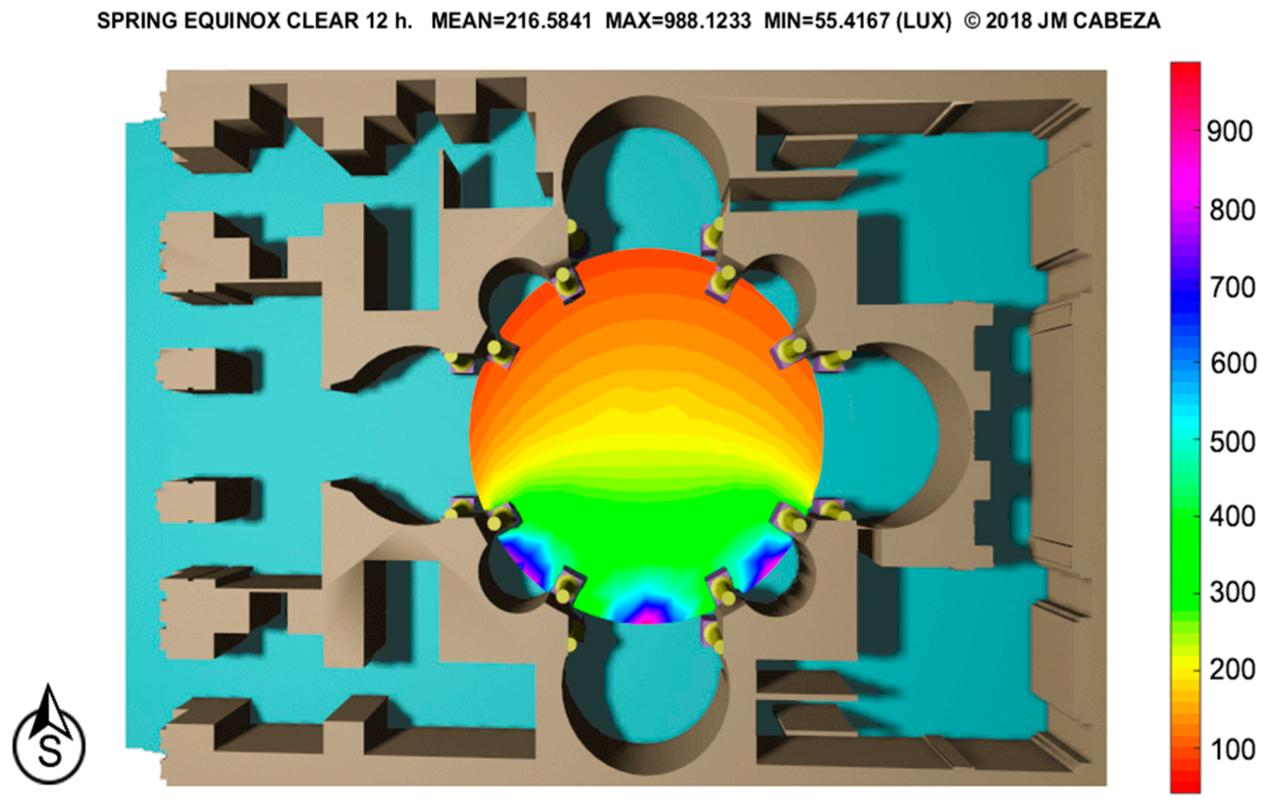 Sustainability Free Full Text Lighting Features In Historical Buildings Scientific Analysis Of The Church Of Saint Louis Of The Frenchmen In Sevilla Html