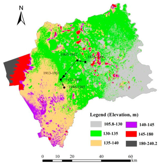 Historical Arable Land Change in an Eco-Fragile Area: A Case
