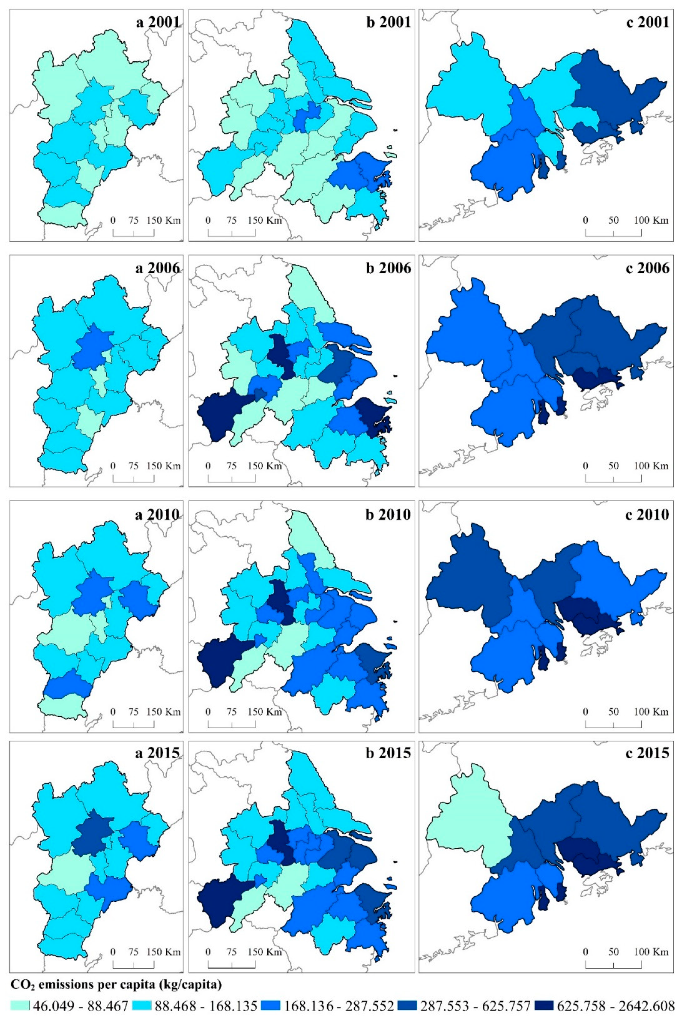 Sustainability Free Full Text The Moderating Effect Of Innovation On The Relationship Between Urbanization And Co2 Emissions Evidence From Three Major Urban Agglomerations In China Html