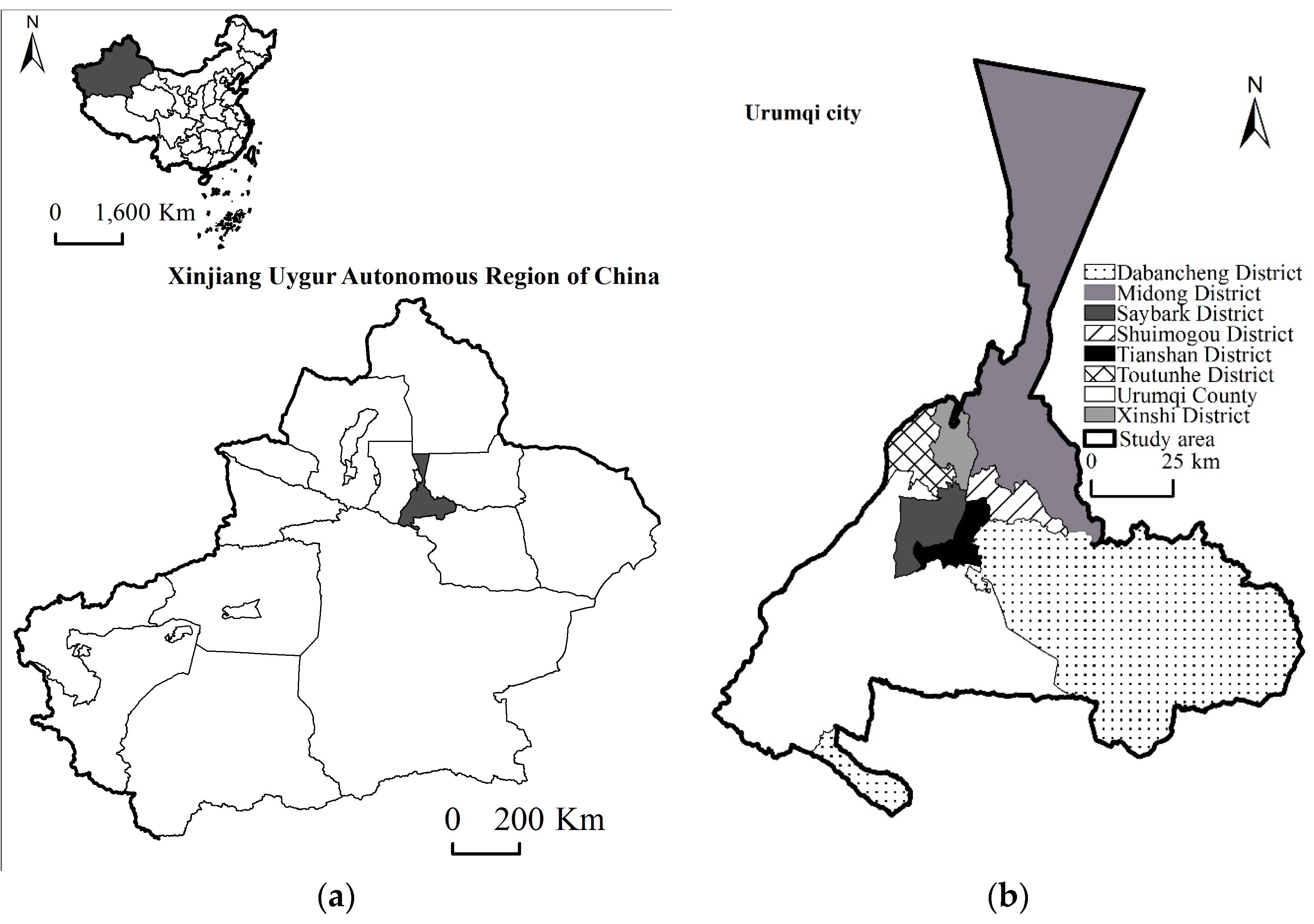 Sustainability Free Full Text Residential Mobility Of Locals And Migrants In Northwest Urban China Html