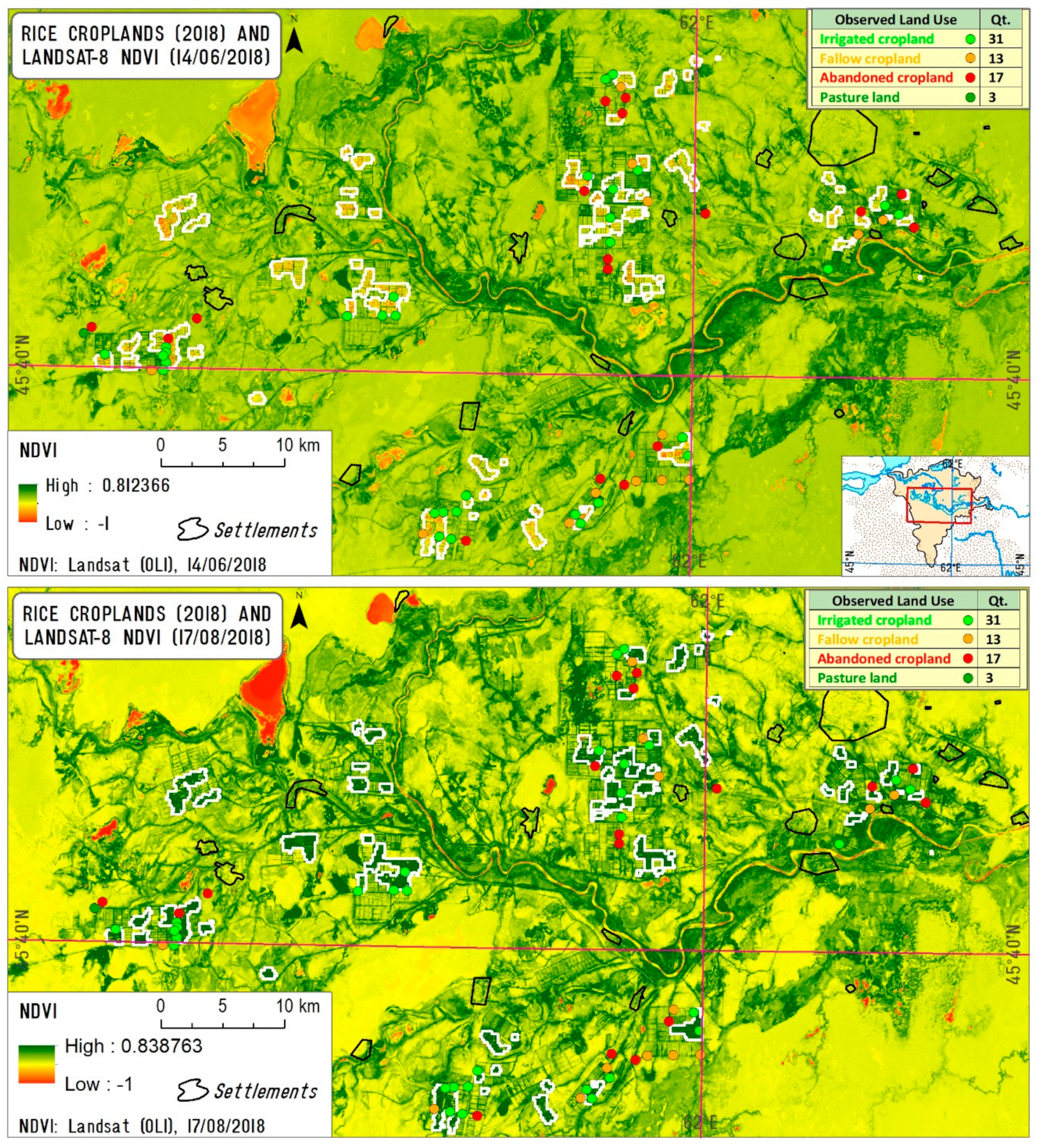 Sustainability Free Full Text The Spatial And Temporal Land