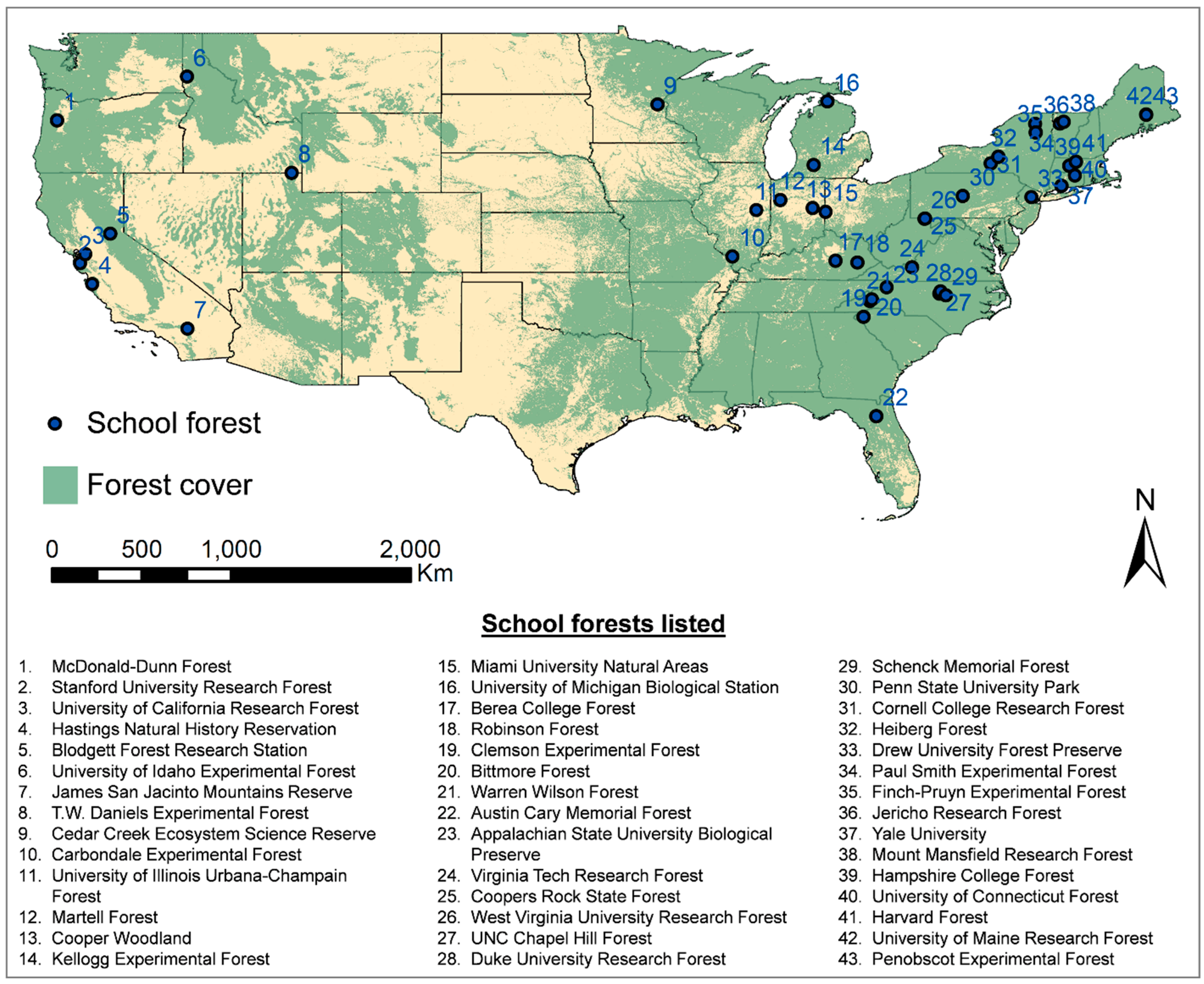 Sustainability Free Full Text The Woods Around The Ivory Tower