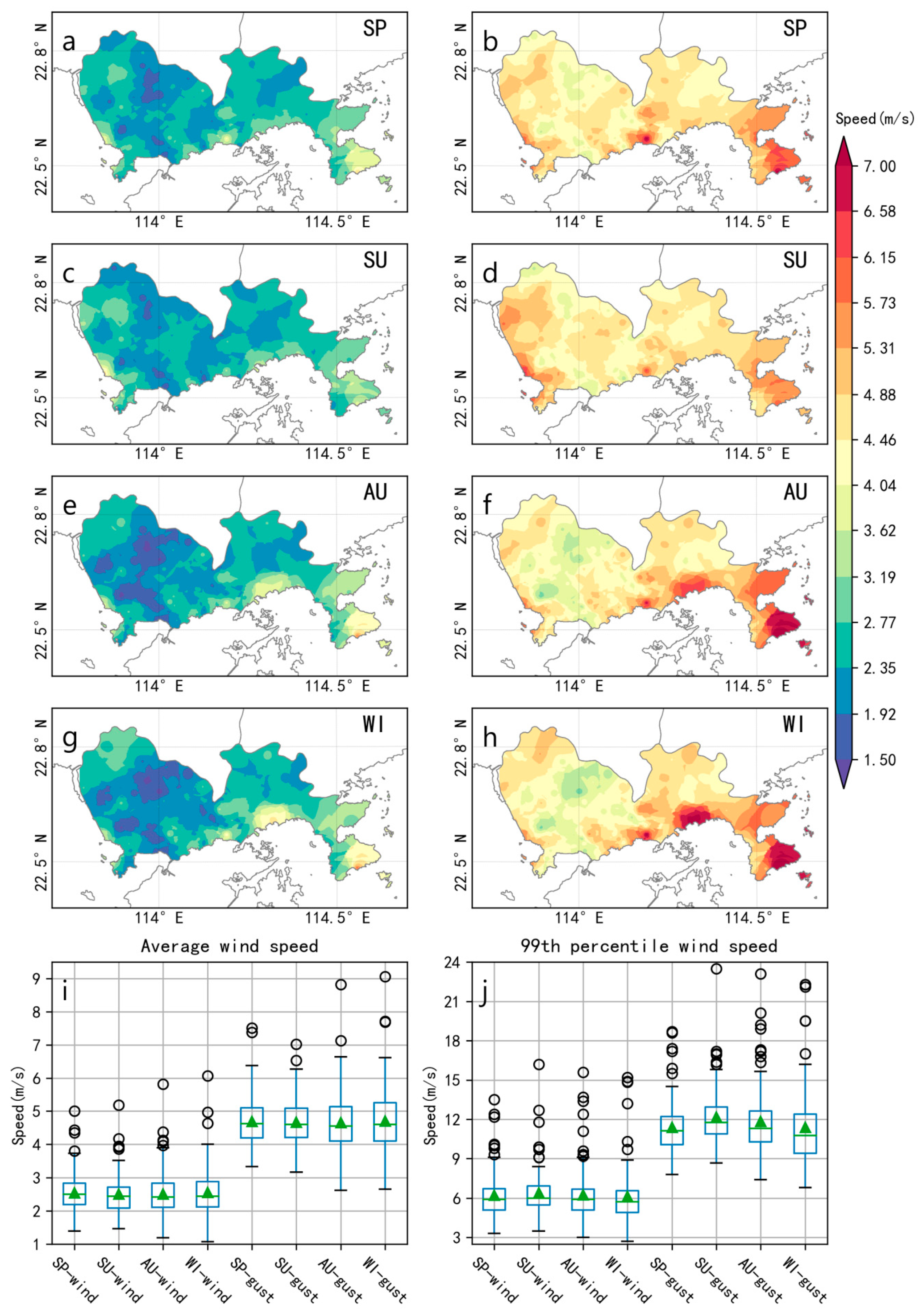 Sustainability Free Full Text Spatiotemporal Characteristics Of Near Surface Wind In Shenzhen Html