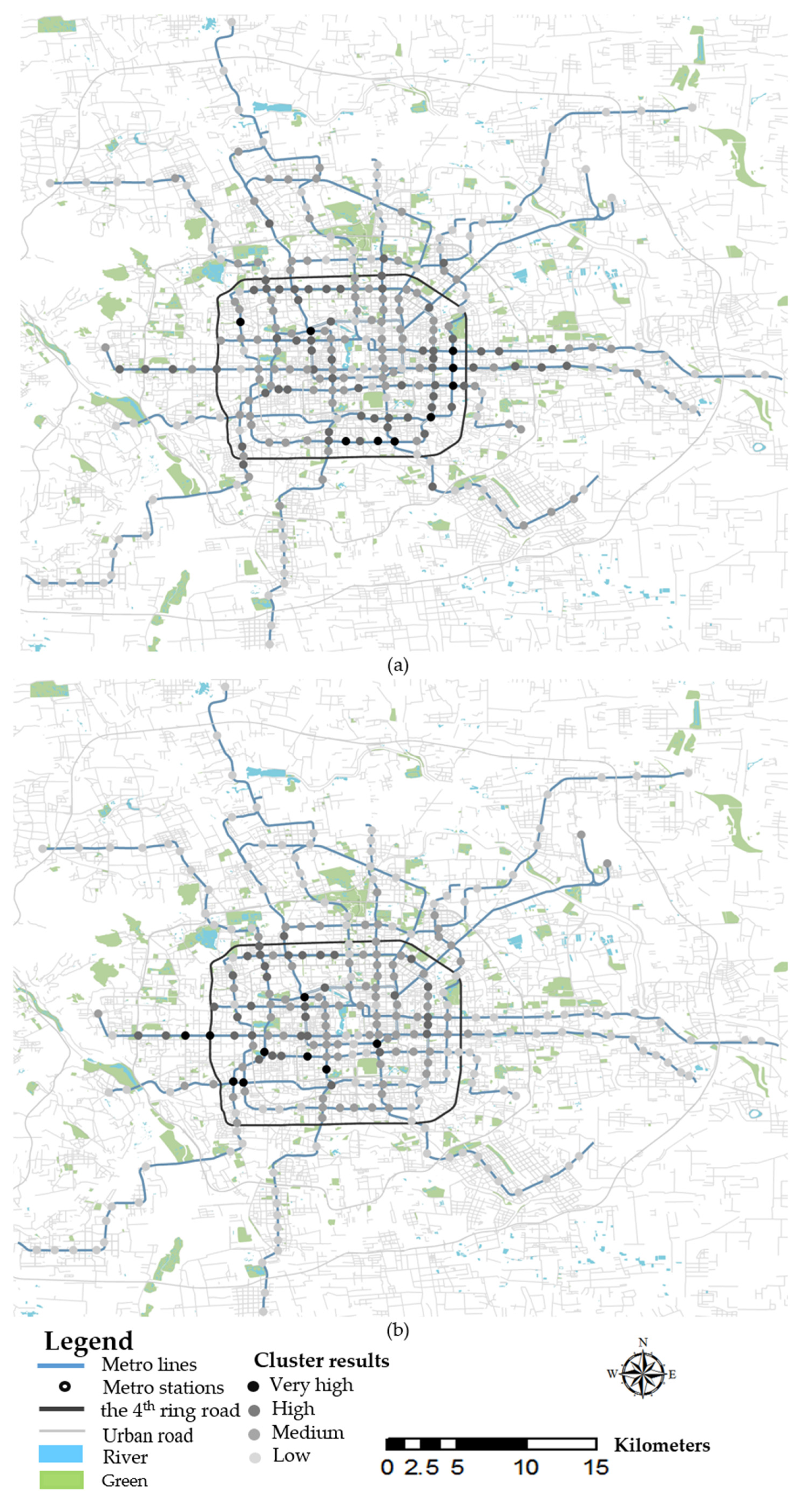 Sustainability Free Full Text Exploring The Effects Of The Built Environment On Two Transfer Modes For Metros Dockless Bike Sharing And Taxis Html