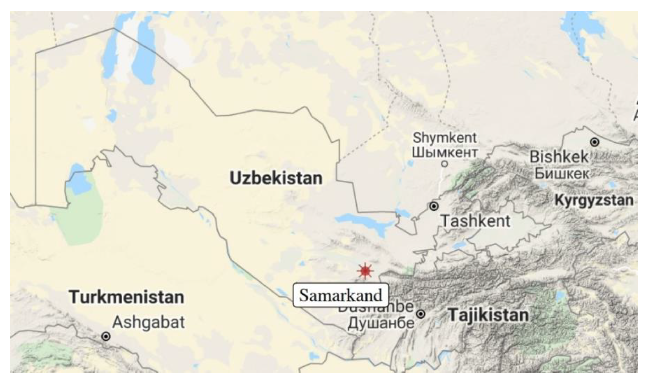Samarkand On World Map Sustainability | Free Full-Text | Impact Of Samarkand's Destination  Attributes On International Tourists' Revisit And Word-Of-Mouth Intention |  Html