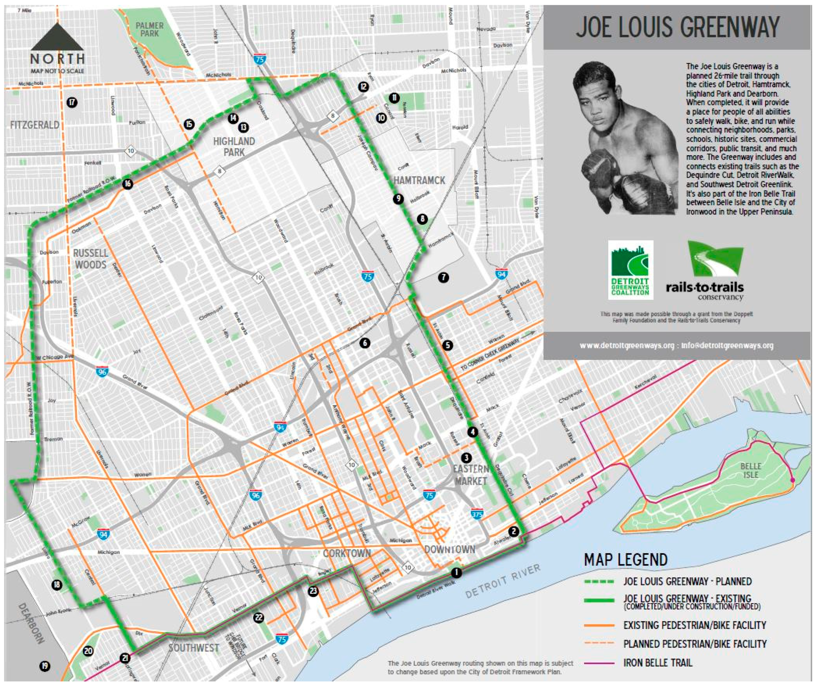 Concept Development  Joe Louis Site Re-development, Detroit, Michigan