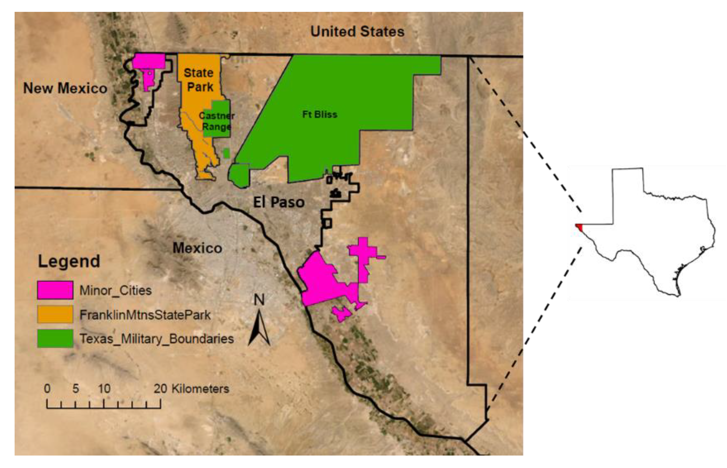 Map Of El Paso Texas Sustainability | Free Full-Text | Study Of Past And Future Spatiotemporal  Patterns And Impact On Electricity Consumption For Sustainable Planning: A  Case Study Of El Paso, Texas | Html
