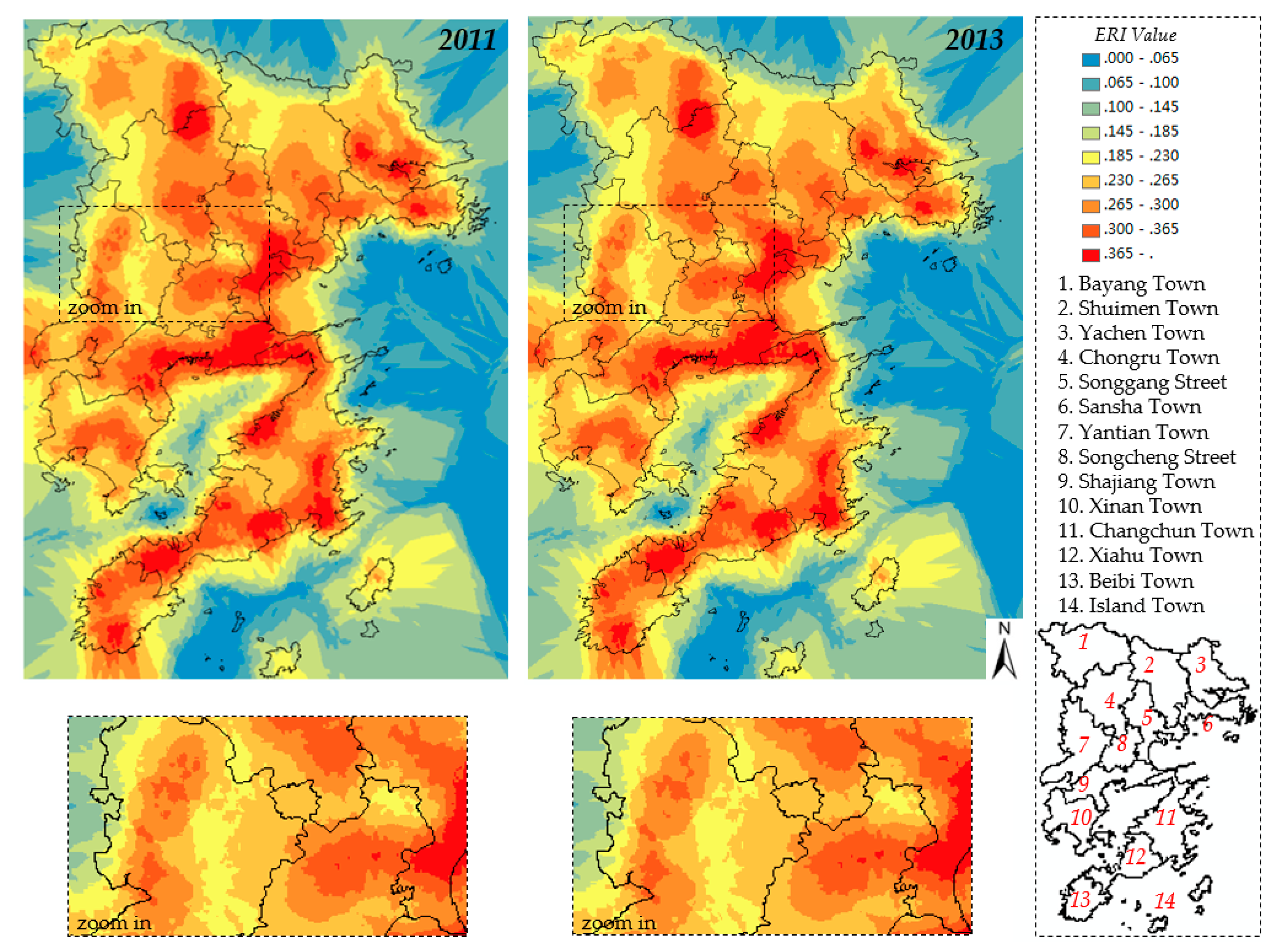 Sustainability Free Full Text Assessing Landscape Ecological Risk Induced By Land Use Cover Change In A County In China A Gis And Landscape Metric Based Approach Html Sustainability Free Full Text Assessing Landscape Ecological Risk Induced By Land Use Cover Change In A County In China A Gis And Landscape Metric Based Approach Html