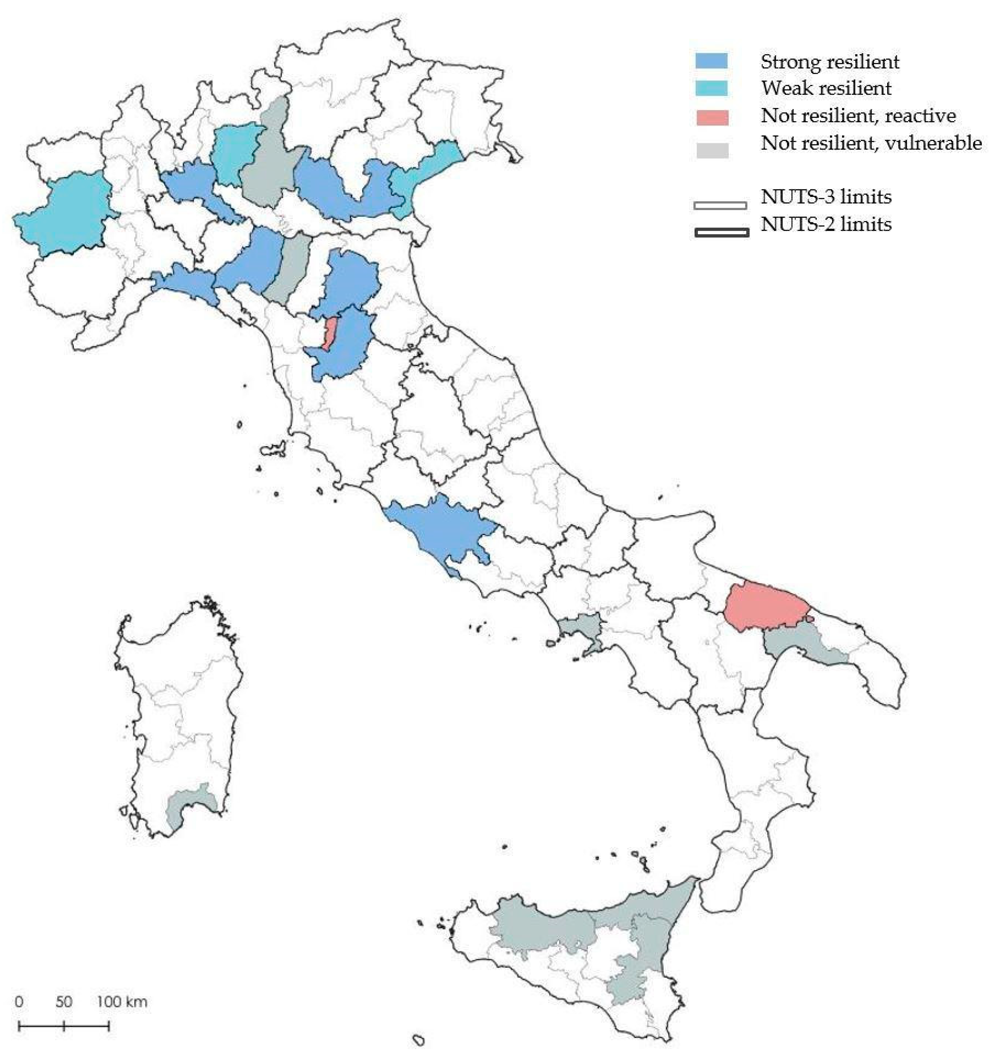 Sustainability Free Full Text Breaking The Black Box Of Regional Resilience A Taxonomy Using A Dynamic Cumulative Shift Share Occupational Approach Html