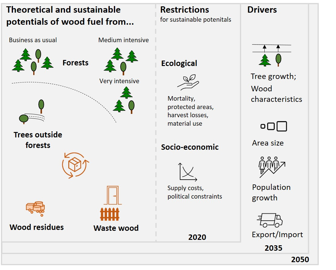 Sustainability Free Full Text Current And Long Term 35 And 50 Sustainable Potentials Of Wood Fuel In Switzerland Html