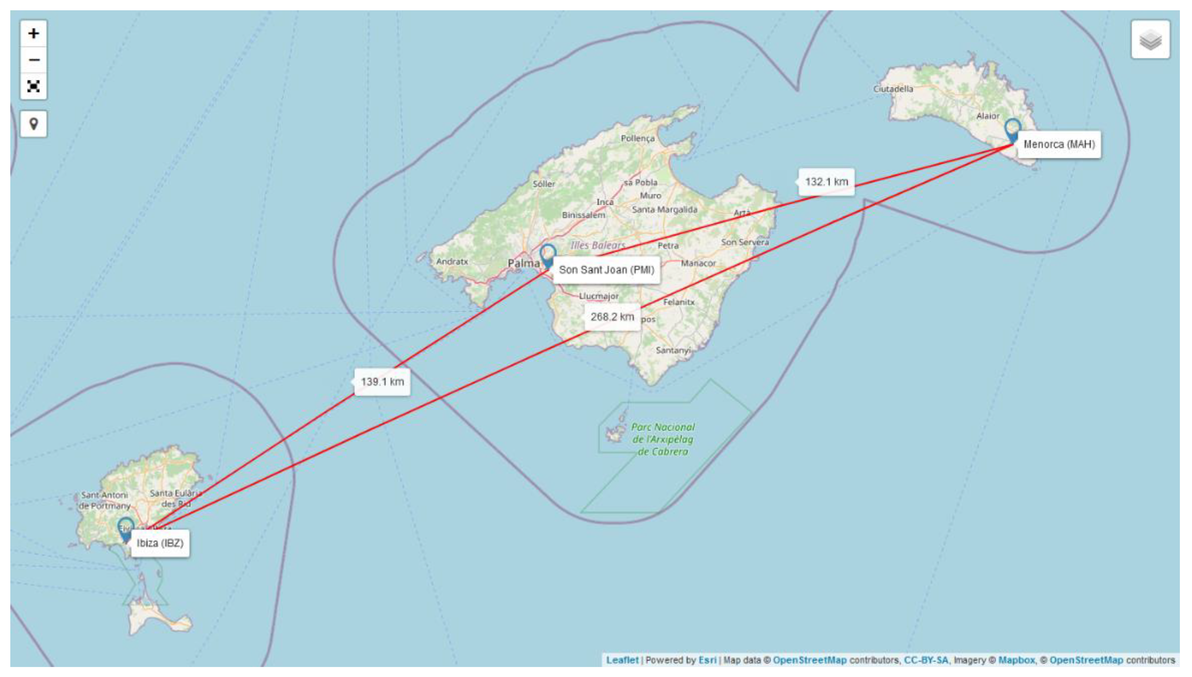 sustainability free full text efficiency and sustainability of regional aviation on insular territories of the european union a case study of public service obligations on scheduled air routes among the balearic