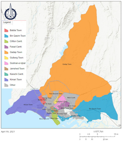 Bin Qasim Town Karachi Map Sustainability | Free Full-Text | Mode Choice Modeling To Shift Car  Travelers Towards Park And Ride Service In The City Centre Of Karachi | Html