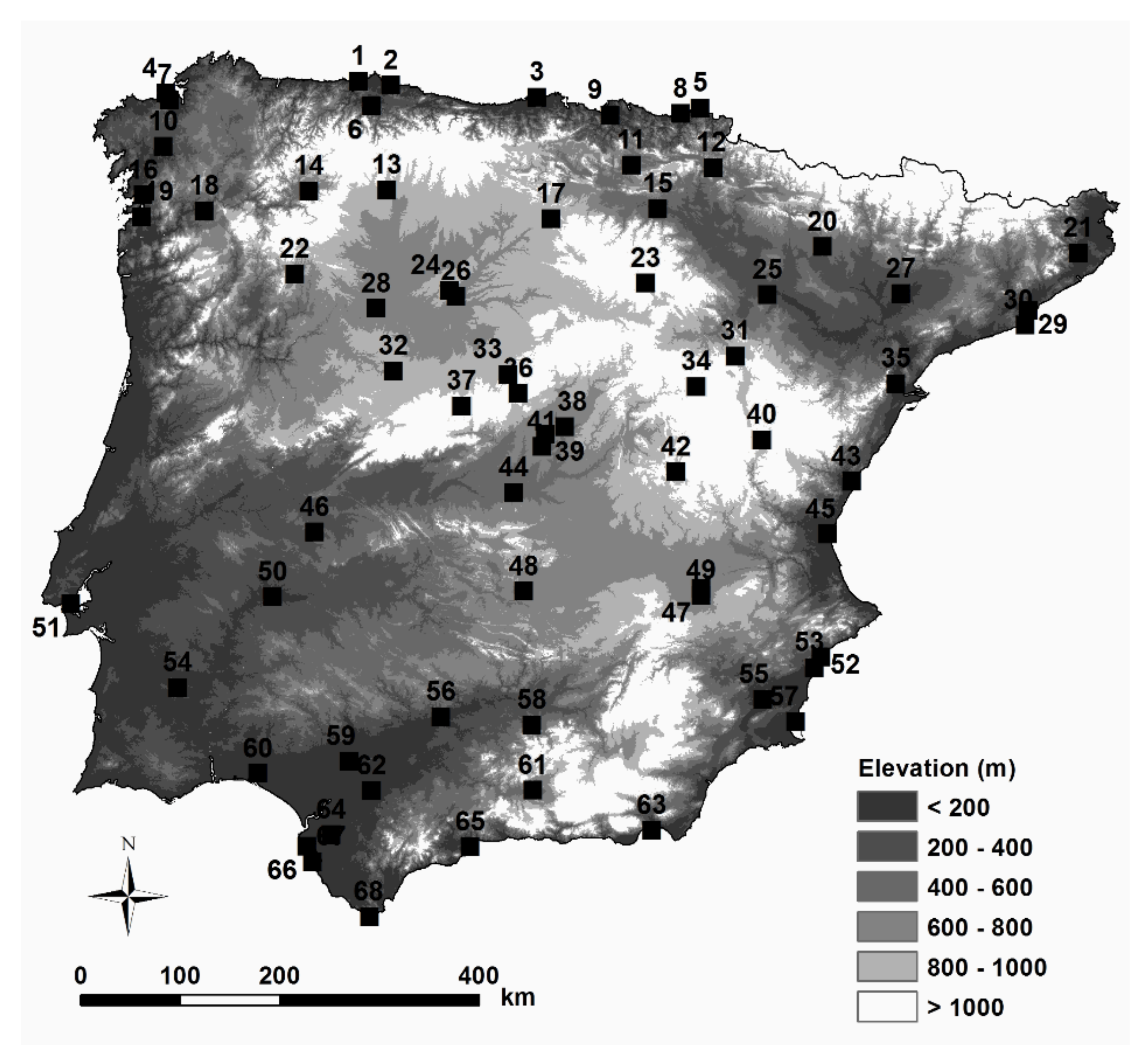 Gray Portugal Map Regions Stock Photos and Pictures - 654 Images