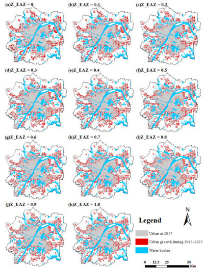 Multi-Scenario Simulation of Urban Growth under Integrated Urban ...