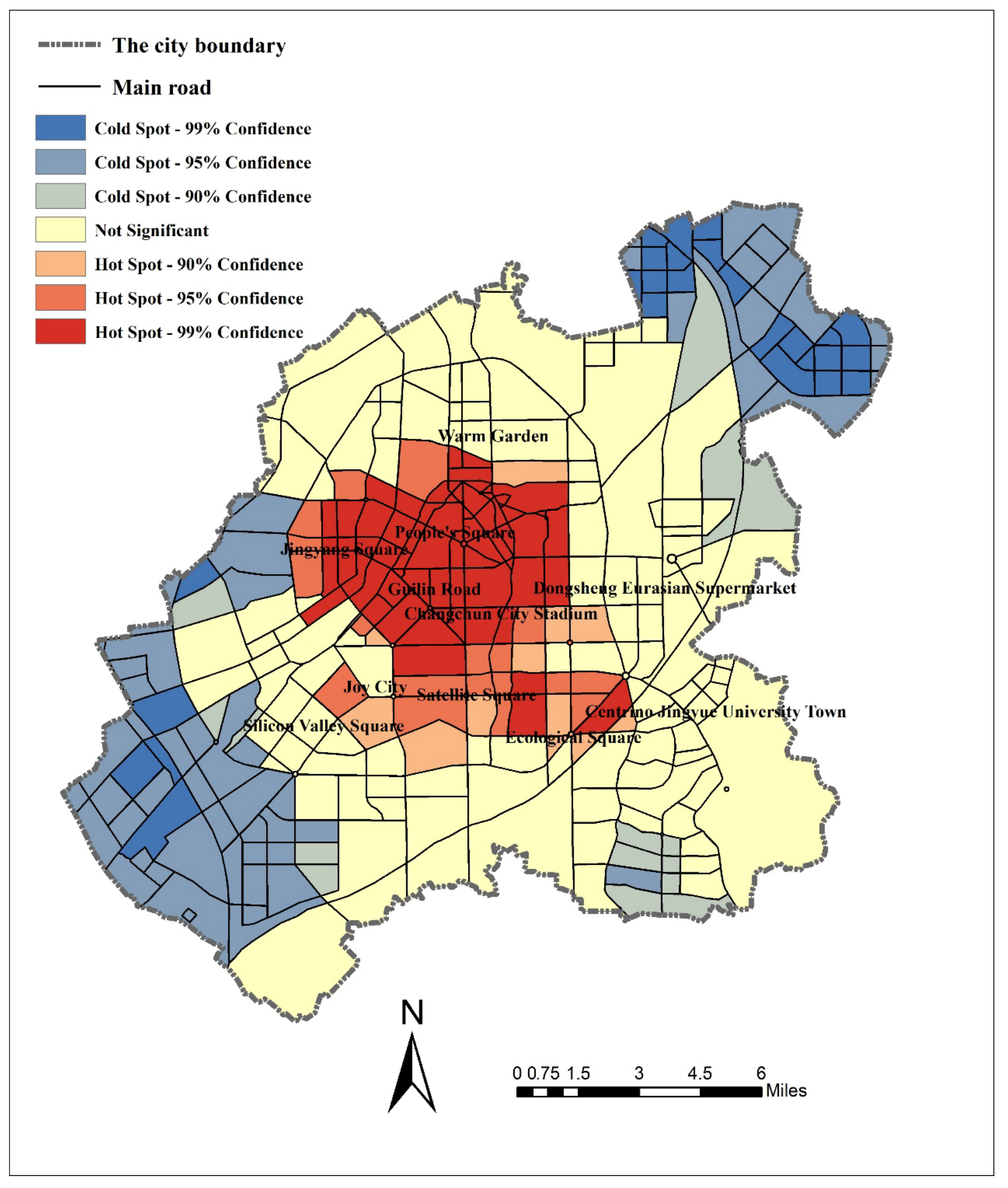 Sustainability | Free Full-Text | The Places–People Exercise:  Understanding Spatial Patterns and the Formation Mechanism for Urban  Commercial Fitness Space in Changchun City, China