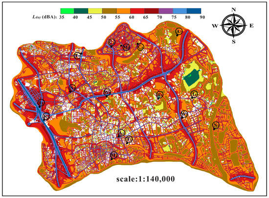 Urban Traffic Noise Mapping Using Building Simplification in