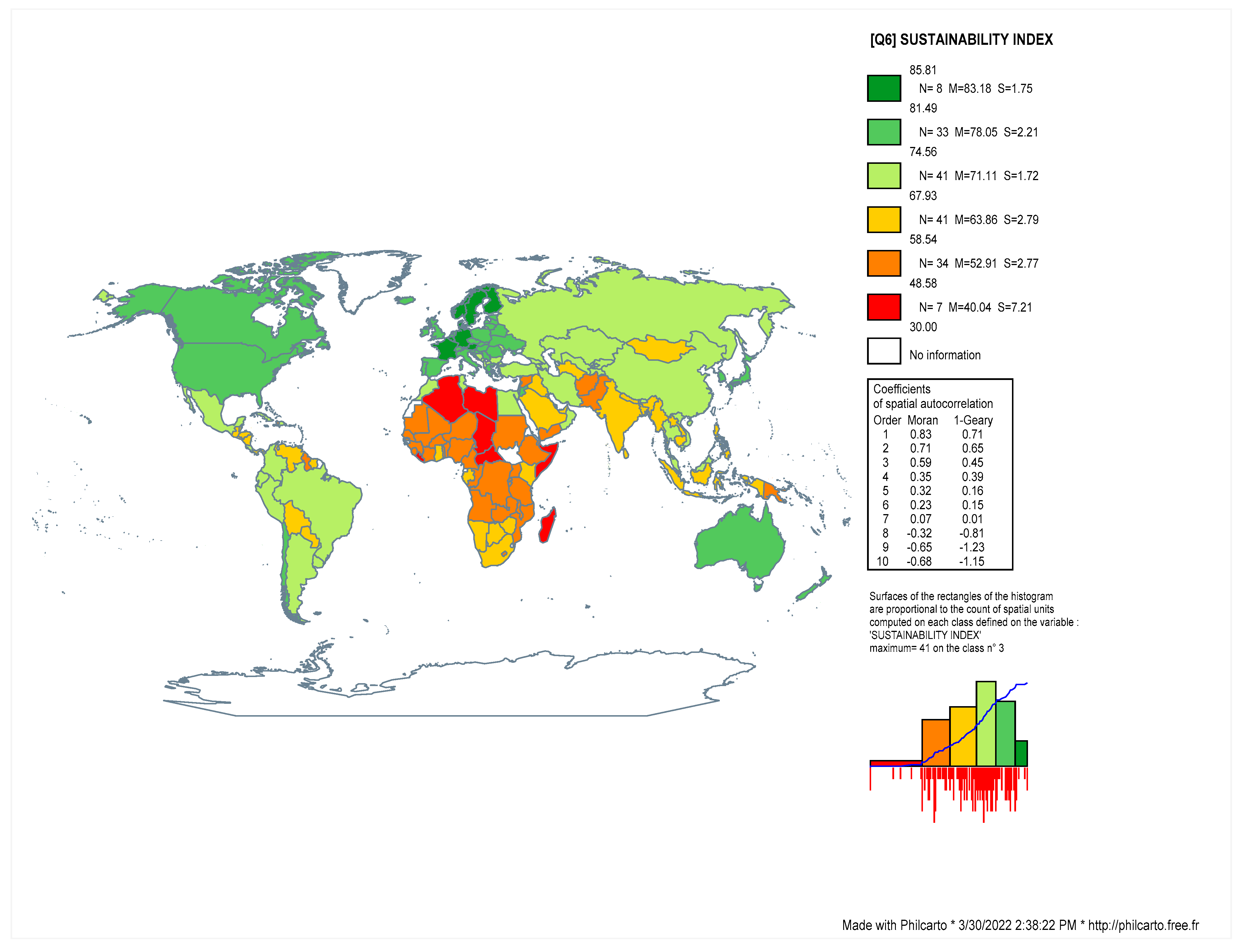Sustainable Development Map