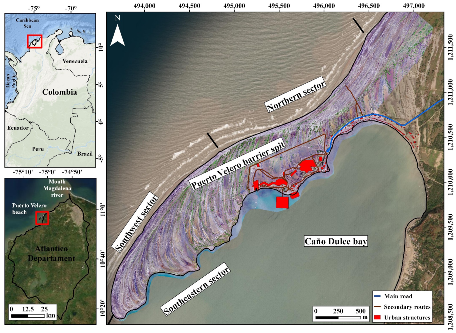 Frontiers  A socio-ecological assessment of land-based contamination and  pollution: The Magdalena delta, Colombia