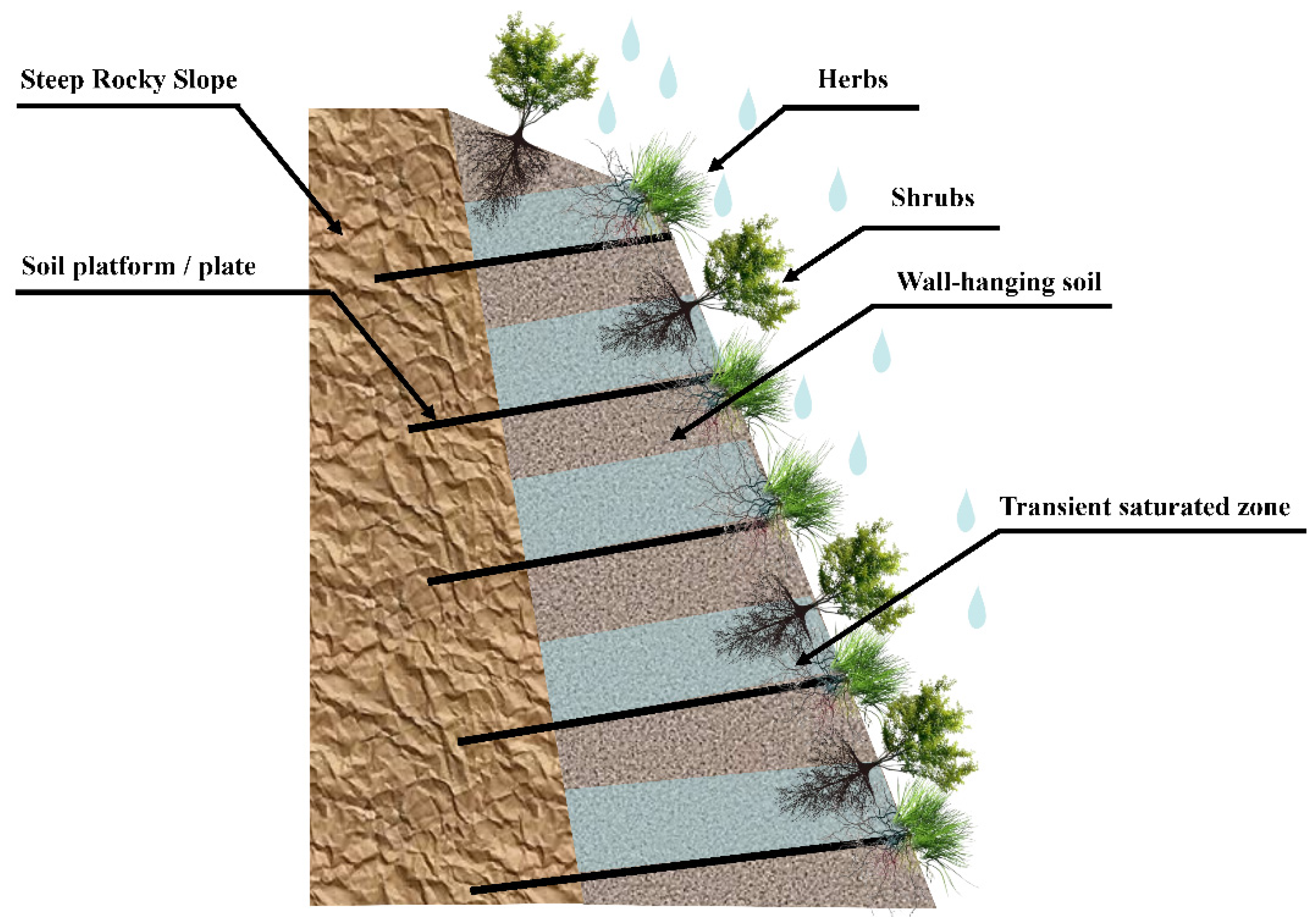 Reinforced Steep Slopes