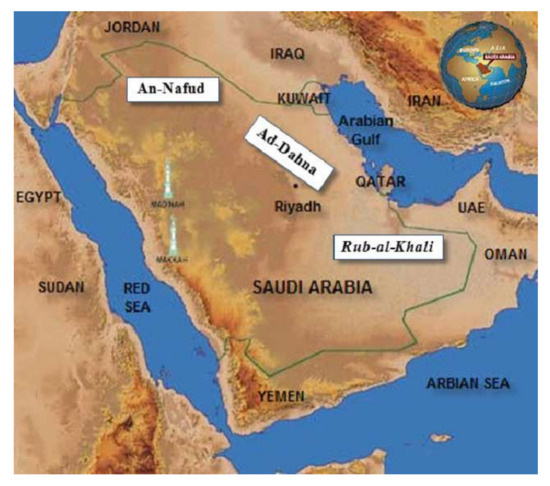 An Nafud Desert Sustainability 14 09436 G001 550 