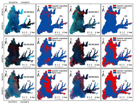 Remote Sensing Monitoring of Changes in Lake Aquatic Vegetation before ...