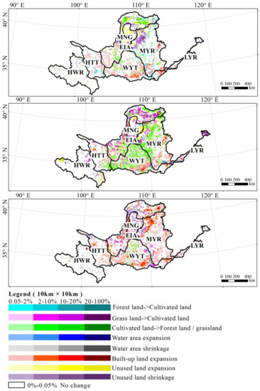 Effect of Land Use/Cover Change on Soil Wind Erosion in the Yellow ...