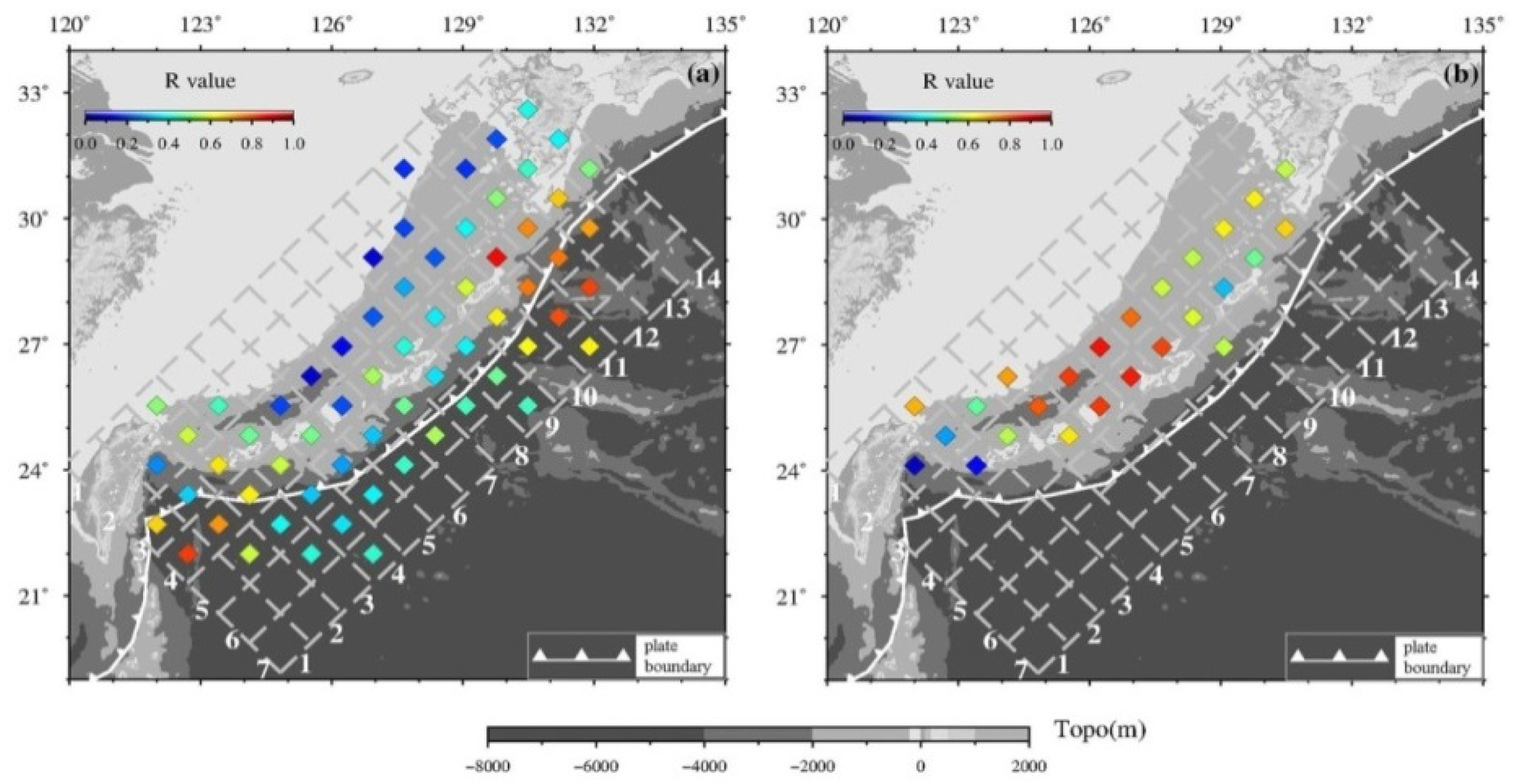 タイム Seismicity and Stress State in the Ryukyu Islands Subduction