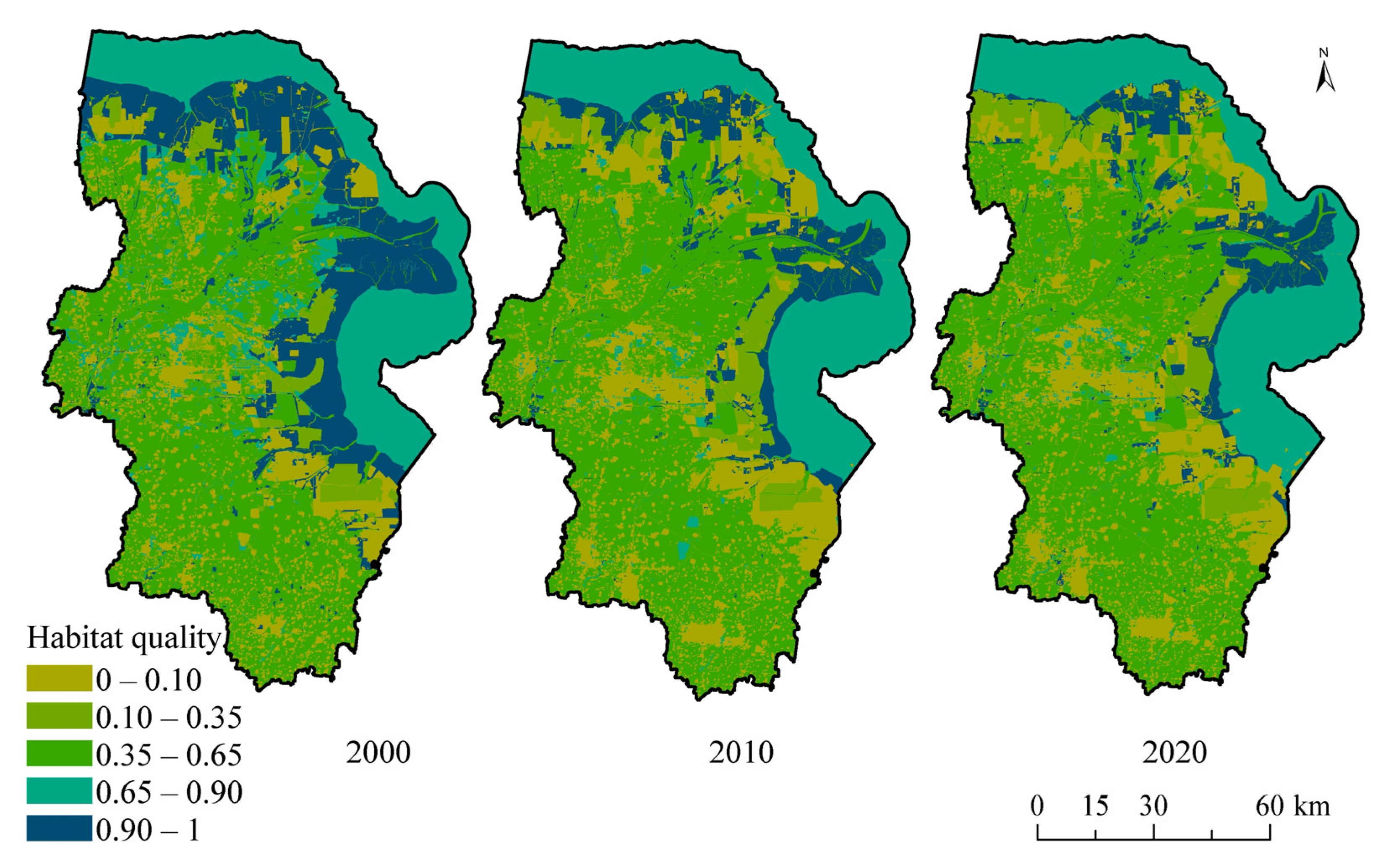 Sustainability | Free Full-Text | Habitat Quality Assessment in 