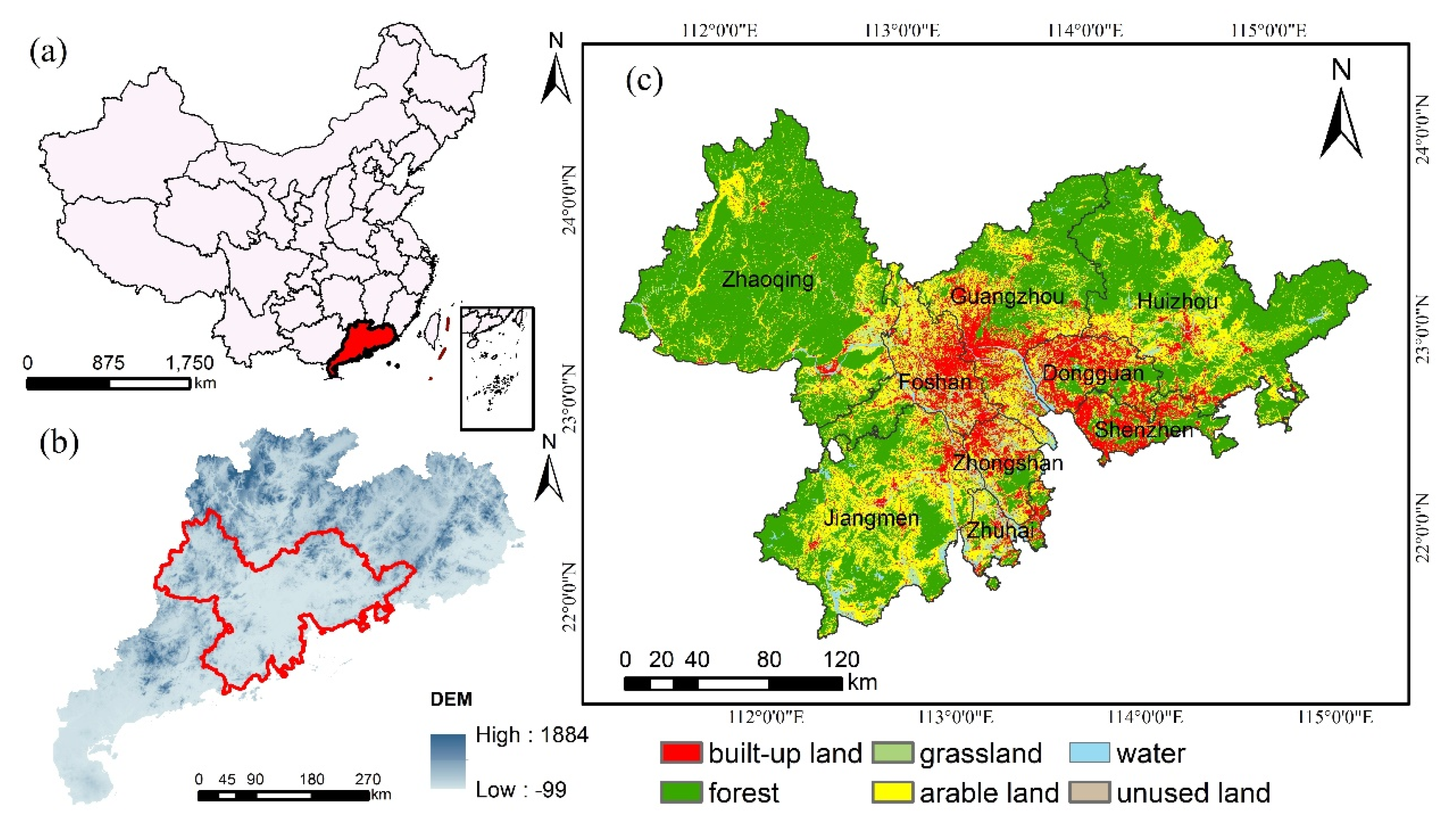 Identifying a Period of Spatial Land Use Conflicts and Their