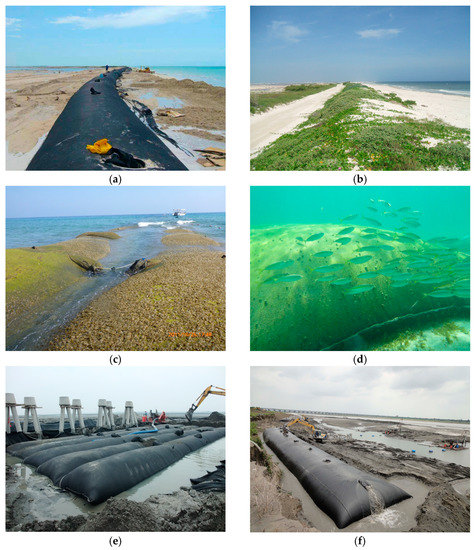 Sustainability | Free Full-Text | Application of Geotextile Tubes to  Coastal Silt Mitigation: A Case Study in Niaoyu Fishing Harbor