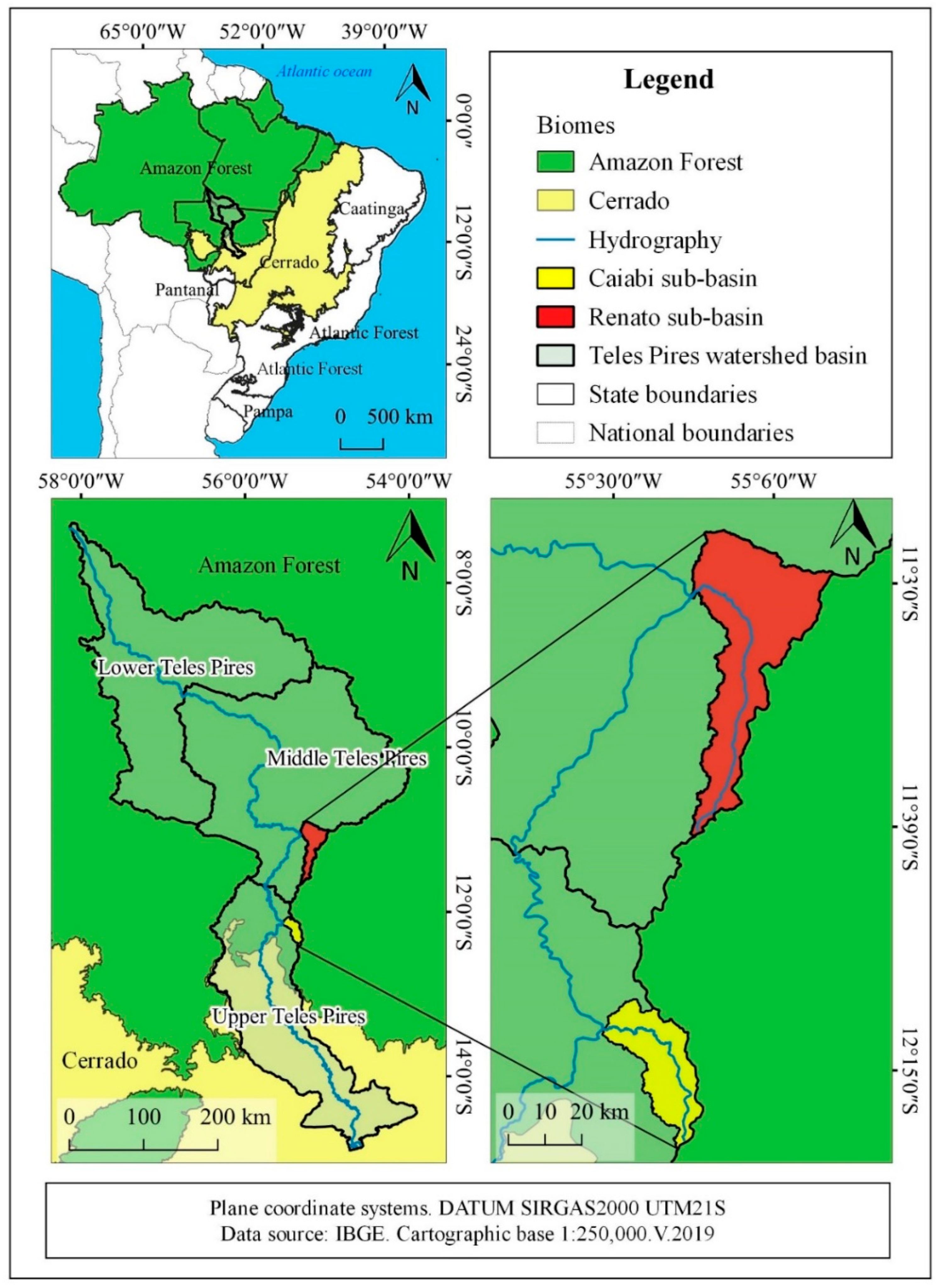 Frontiers  Sustainability assessment of Cerrado and Caatinga