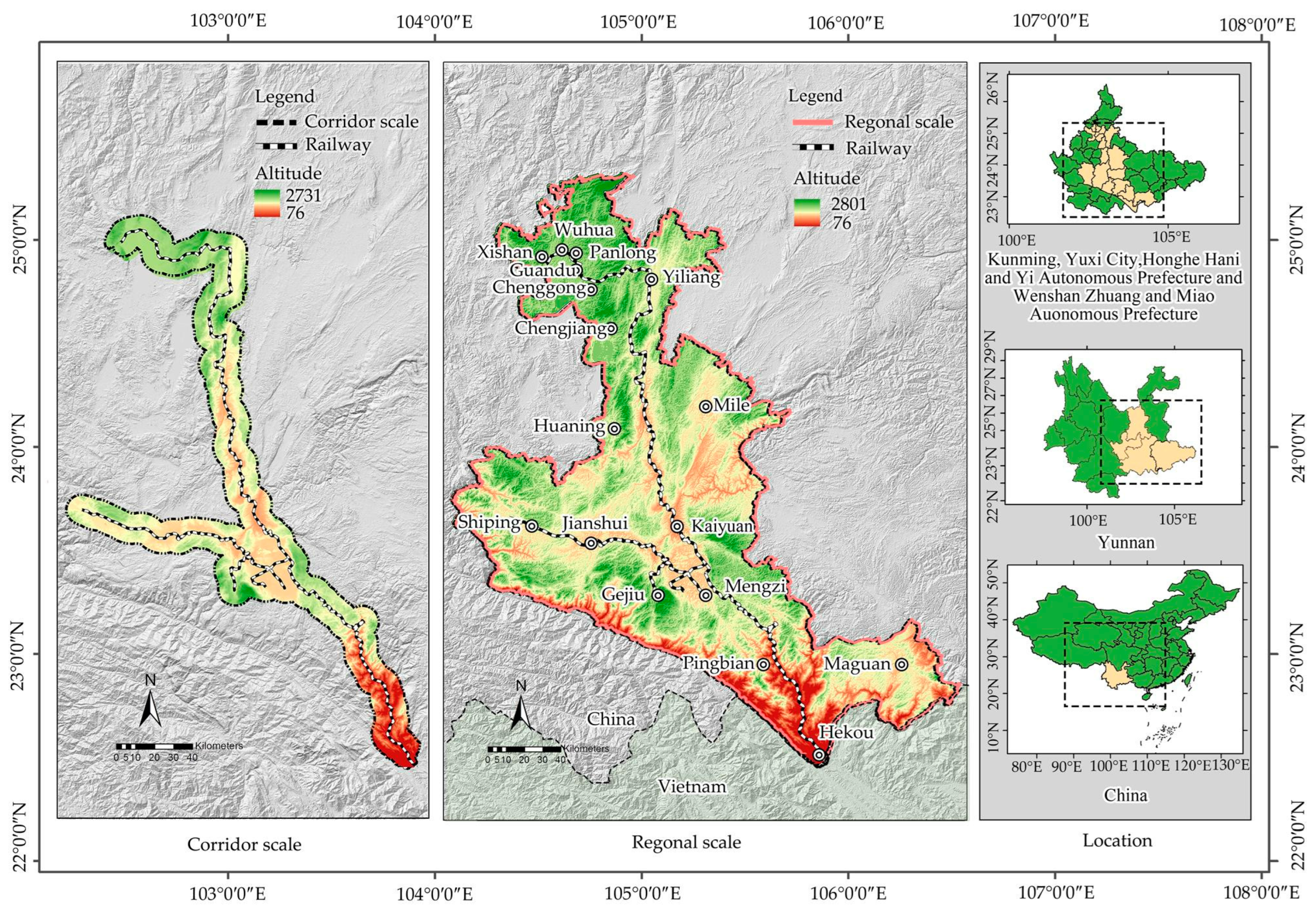 Two-Scaled Identification of Landscape Character Types and Areas 