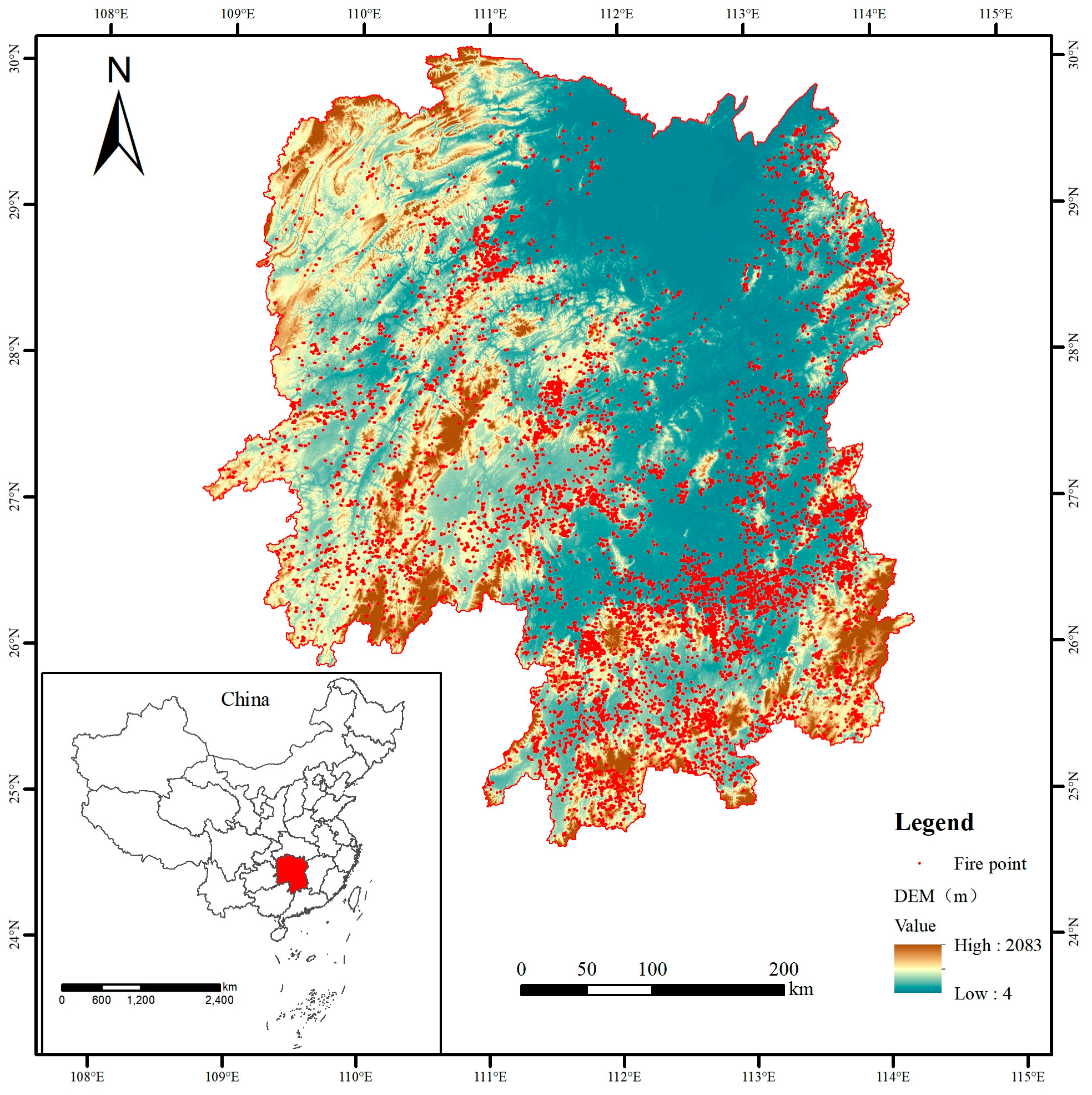Mapping Forest Fire Risk Zones Using Machine Learning