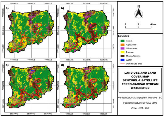 PDF) The Accuracy of Land Use and Cover Mapping across Time in  Environmental Disaster Zones: The Case of the B1 Tailings Dam Rupture in  Brumadinho, Brazil