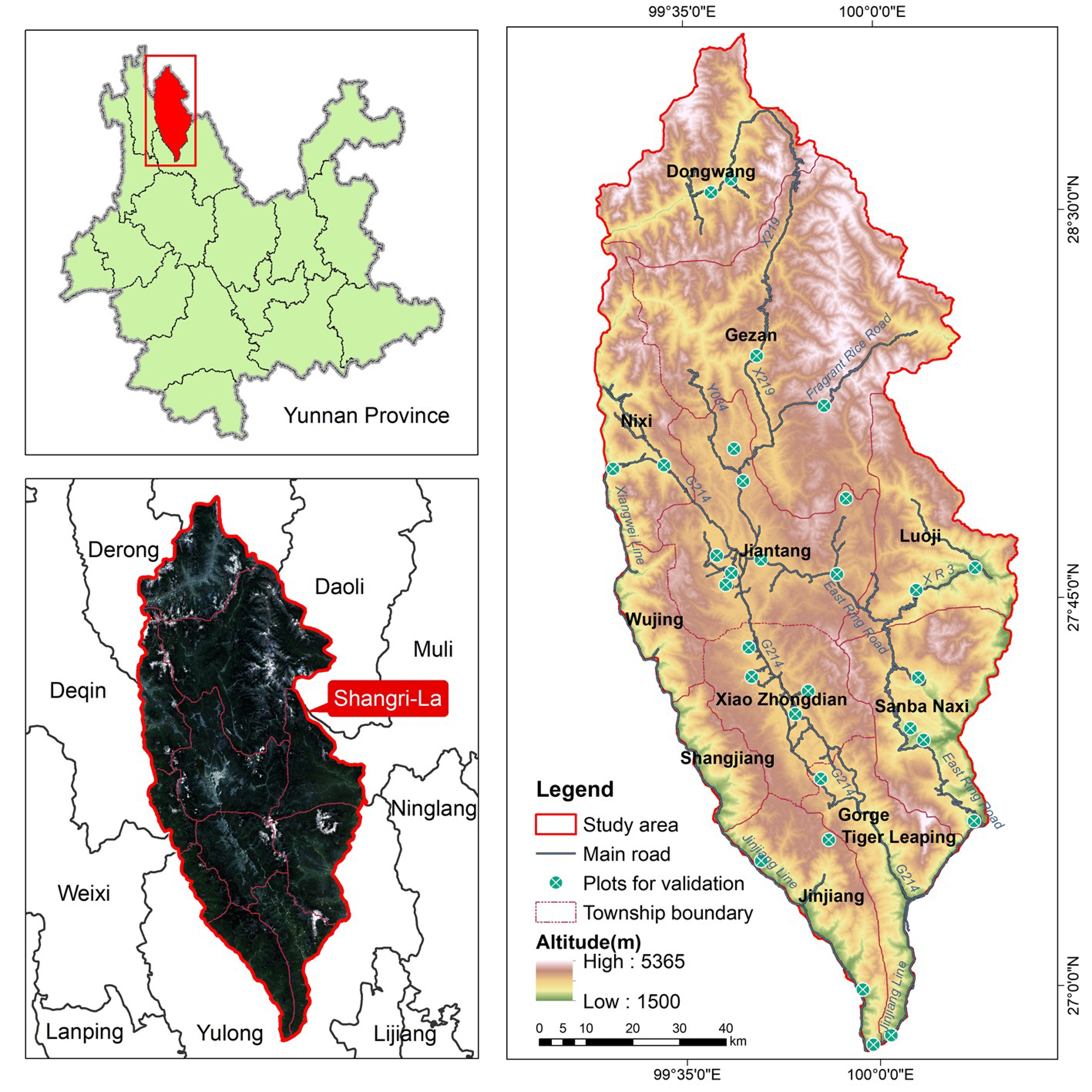 A Study on the Impact of Roads on Grassland Degradation in A Study on the Impact of Roads on Grassland Degradation in