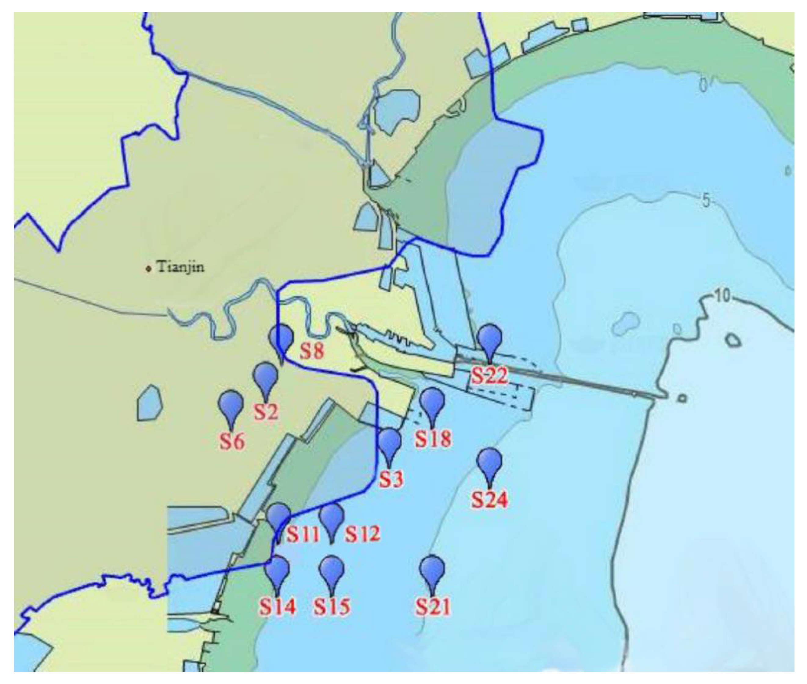Ecological Quality Status Evaluation of Port Sea Areas Based