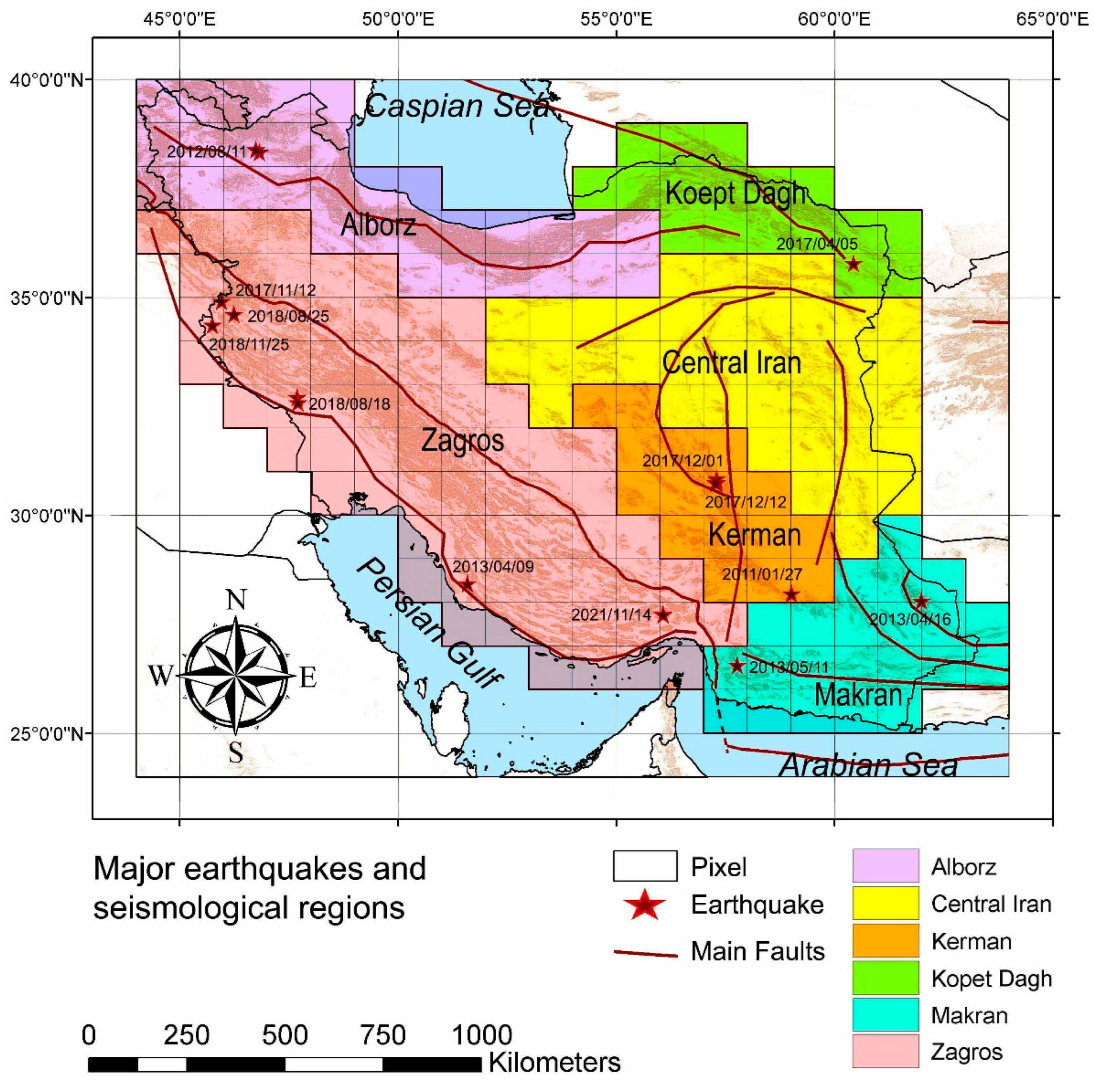 Spatial and Temporal Analysis of Climatic Precursors before