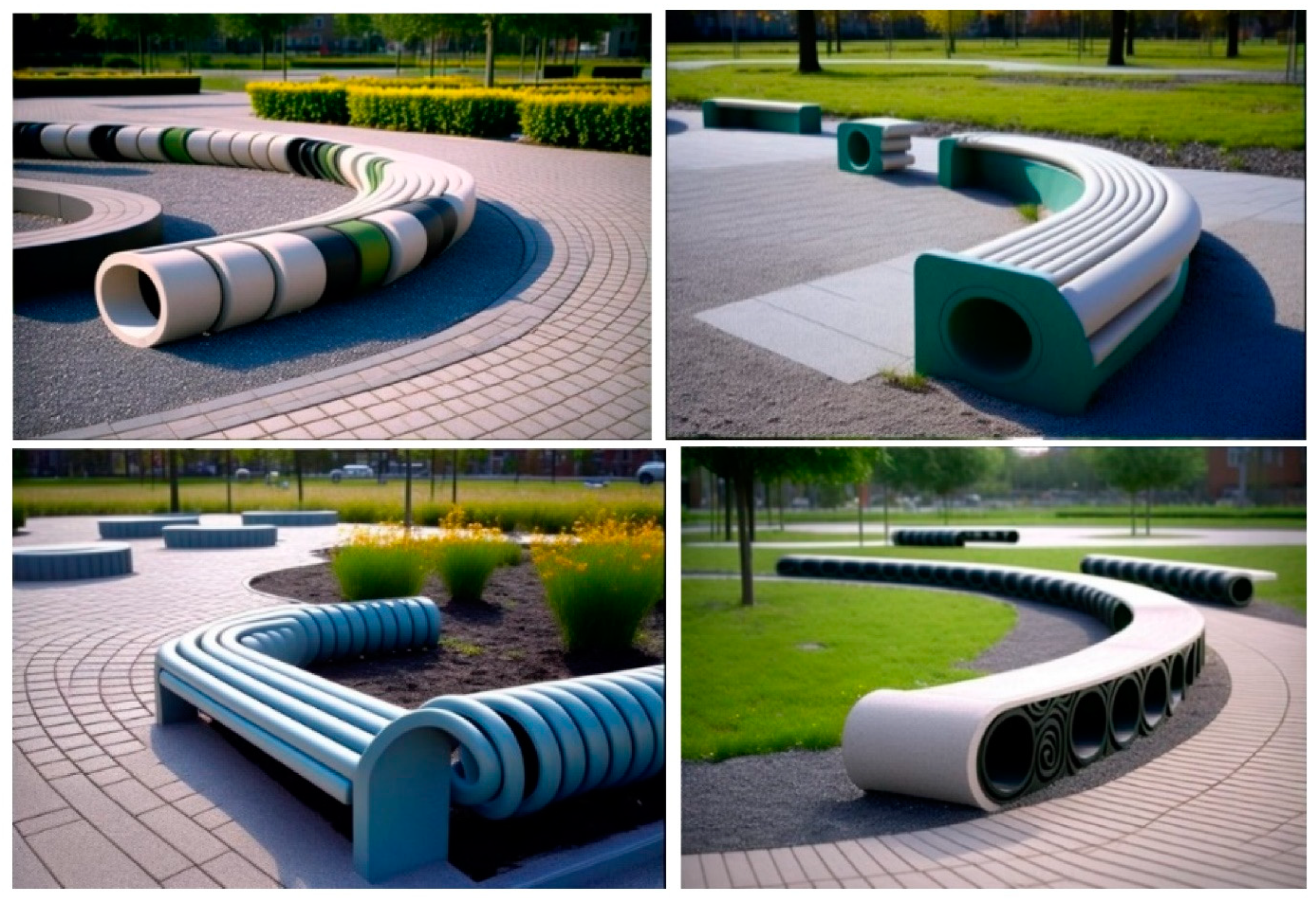 Recycled Waste Materials in Landscape Design for Sustainable 